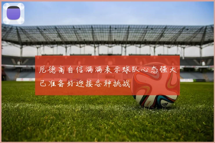 厄德高自信满满表示球队心态强大已准备好迎接各种挑战